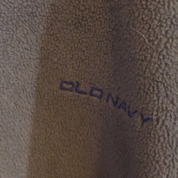 Old Navy green fleece pullover L - Picture 3 of 4